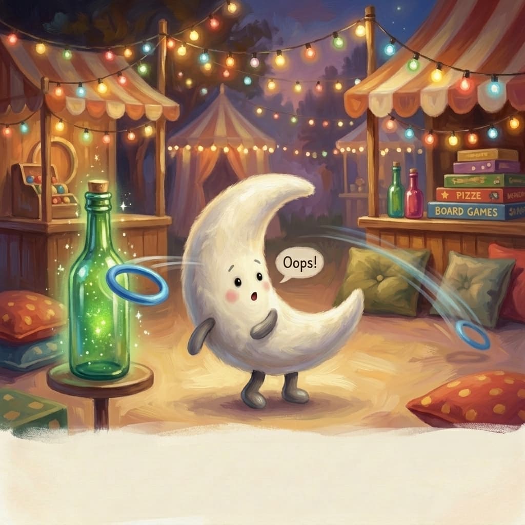 An illustrated Lunette character in a gentle storybook style